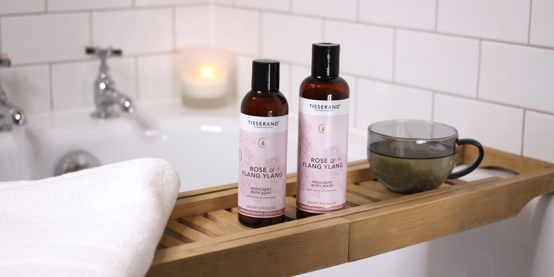 Rose and Ylang Ylang bathing
