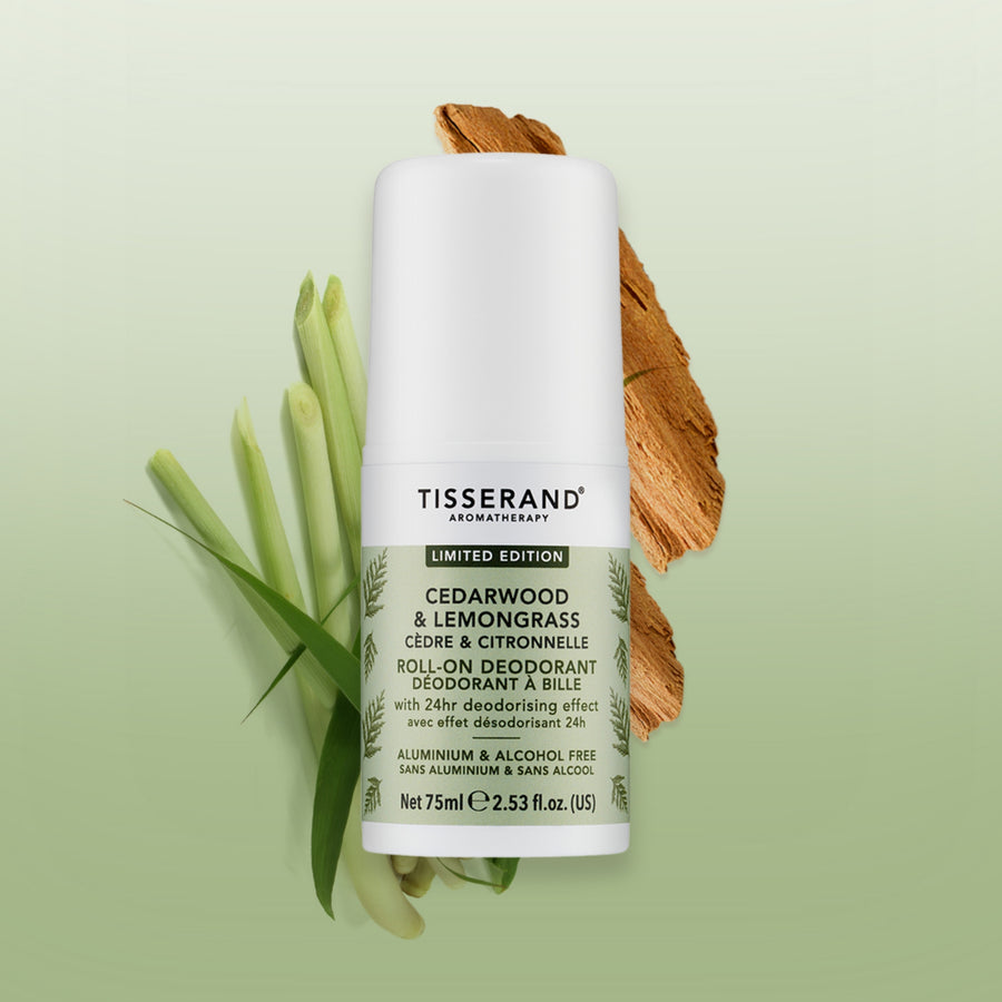 Cedarwood & Lemongrass Roll-On Deodorant