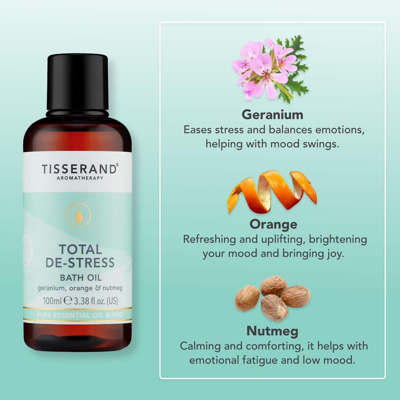 Total De-Stress Bath Oil