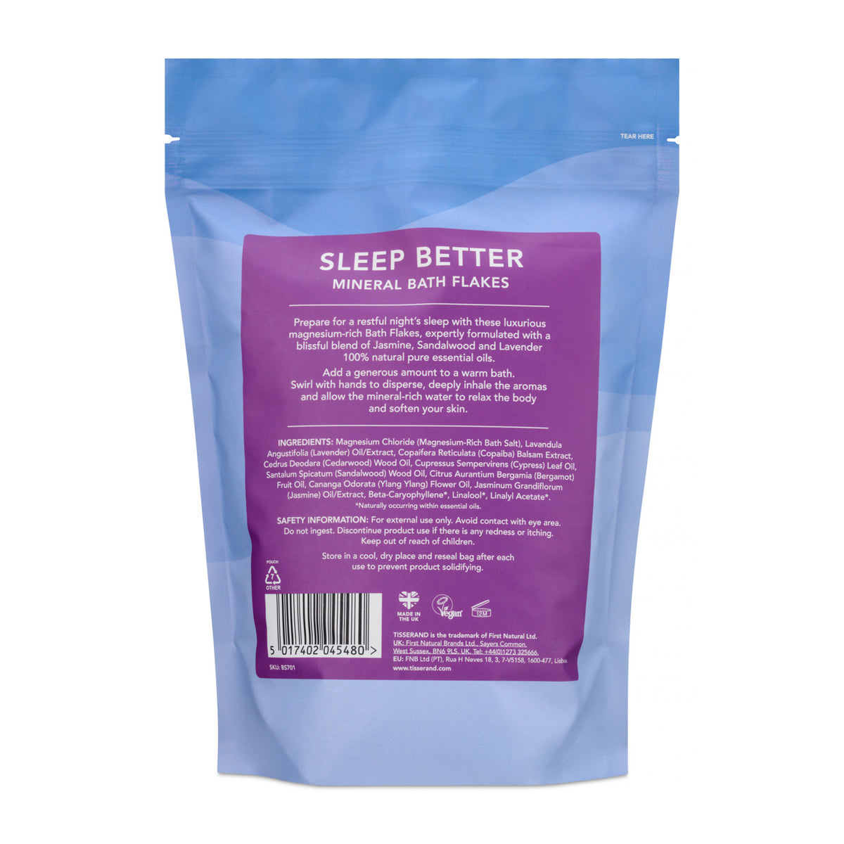 Sleep Better Mineral Bath Flakes