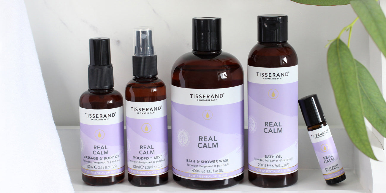It's what's inside Real Calm - Tisserand Aromatherapy