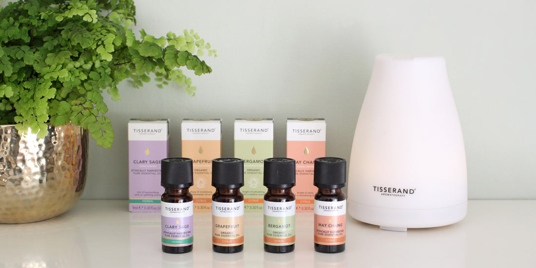 Uplifting diffuser blends for a happy home