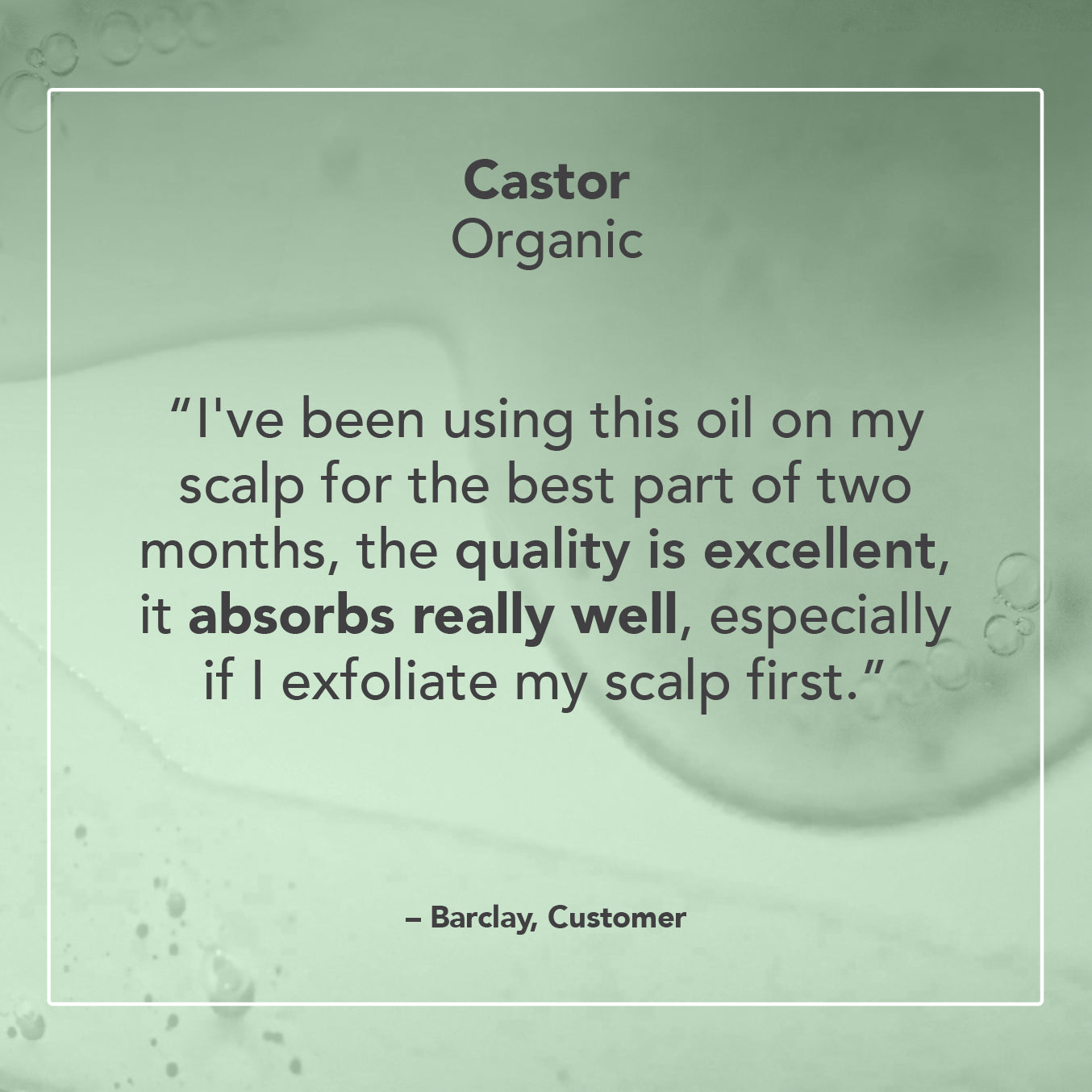 Organic Castor Oil
