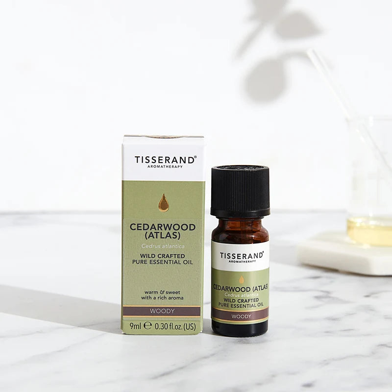 Cedarwood Atlas Essential Oil | Tisserand Aromatherapy