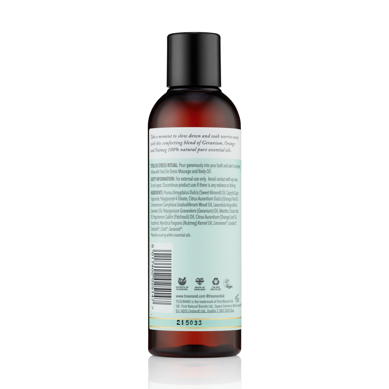 Total De-Stress Bath Oil