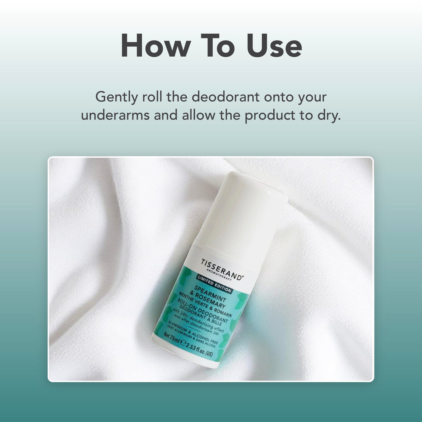 Spearmint & Rosemary Roll-On Deodorant