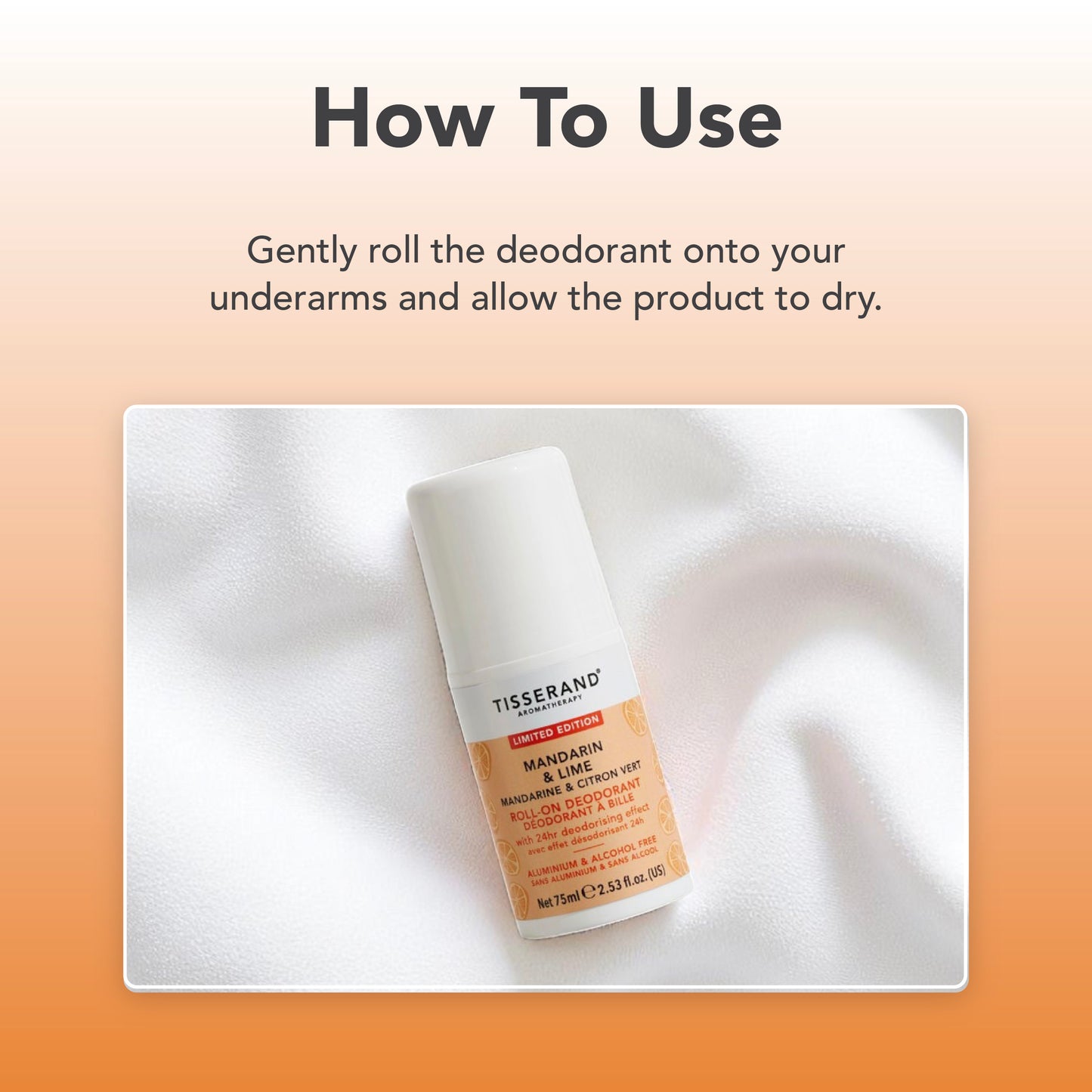 Mandarin & Lime Roll-On Deodorant