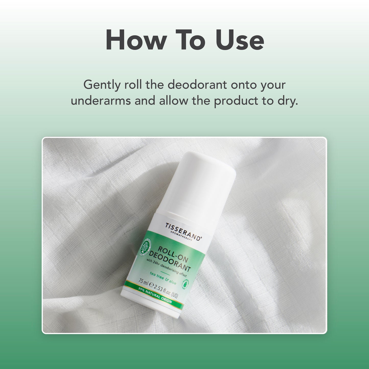 Tea Tree & Aloe Roll-On Deodorant