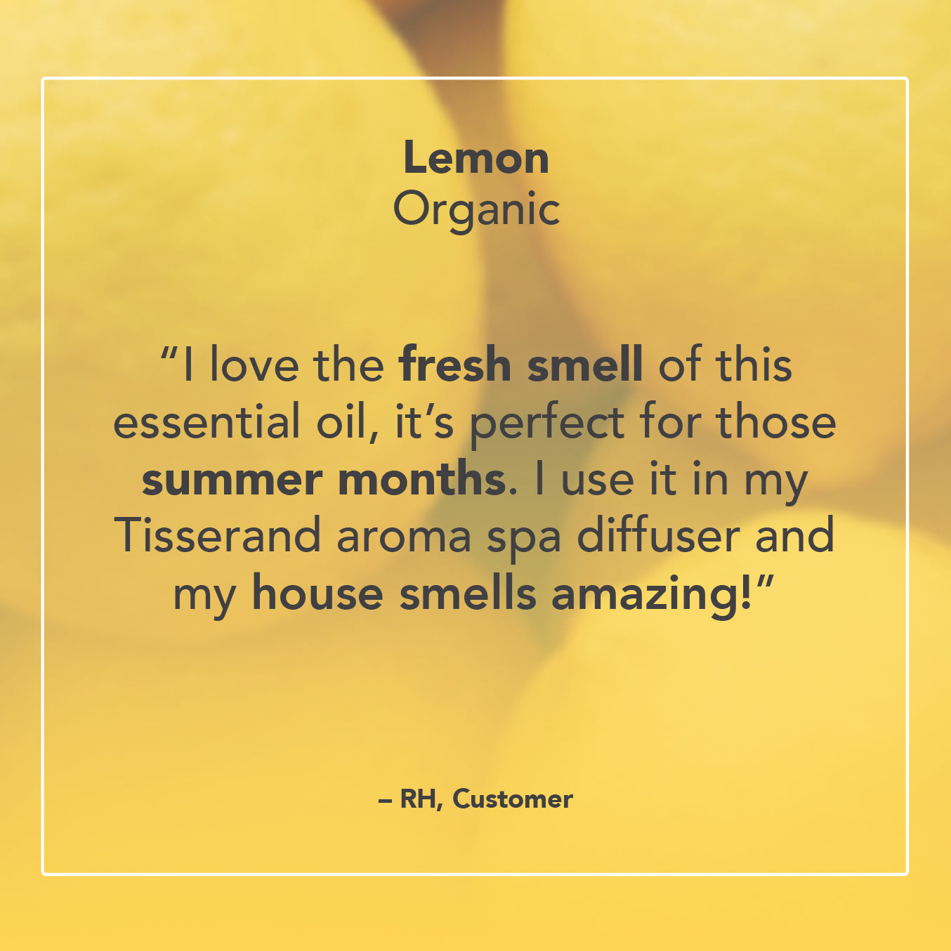 Lemon Organic Essential Oil