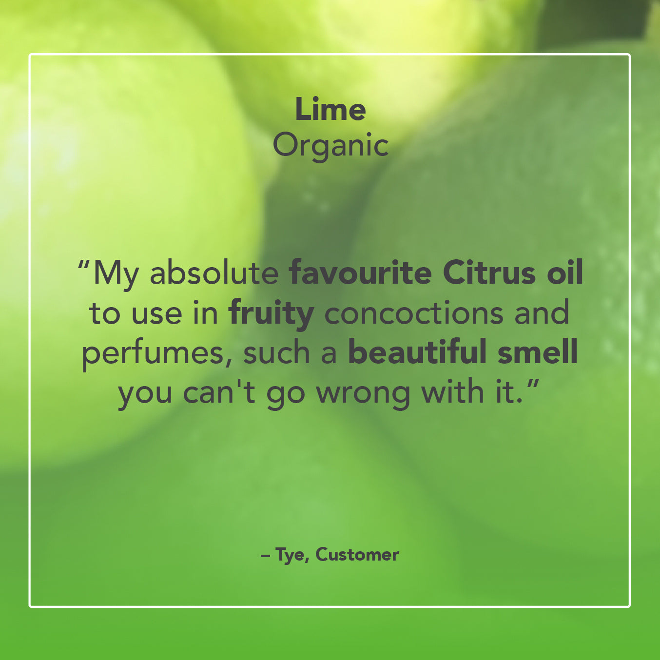 Lime Essential Oil