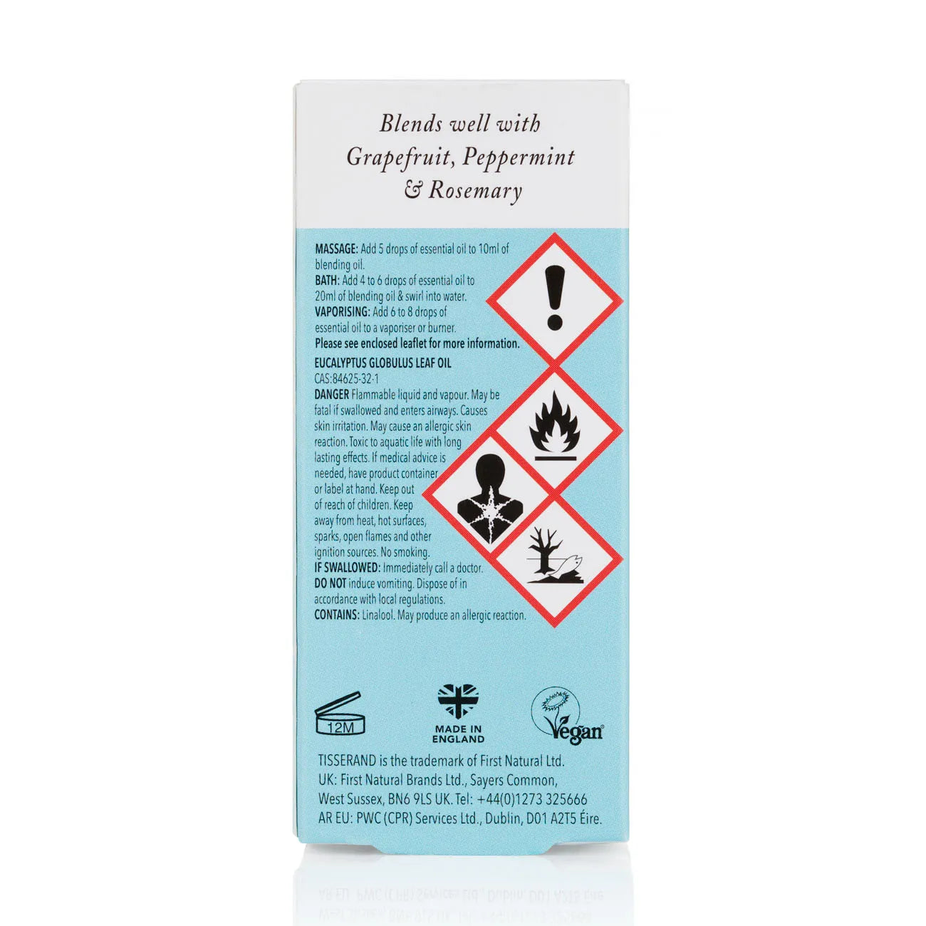 Eucalyptus Organic Essential Oil