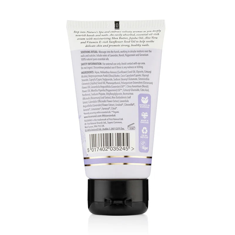 Lavender and Neroli Hand Cream Back