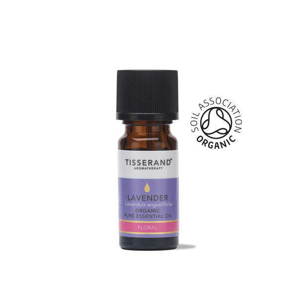 Tisserand Lavender Organic Essential Oil 9ml bottle