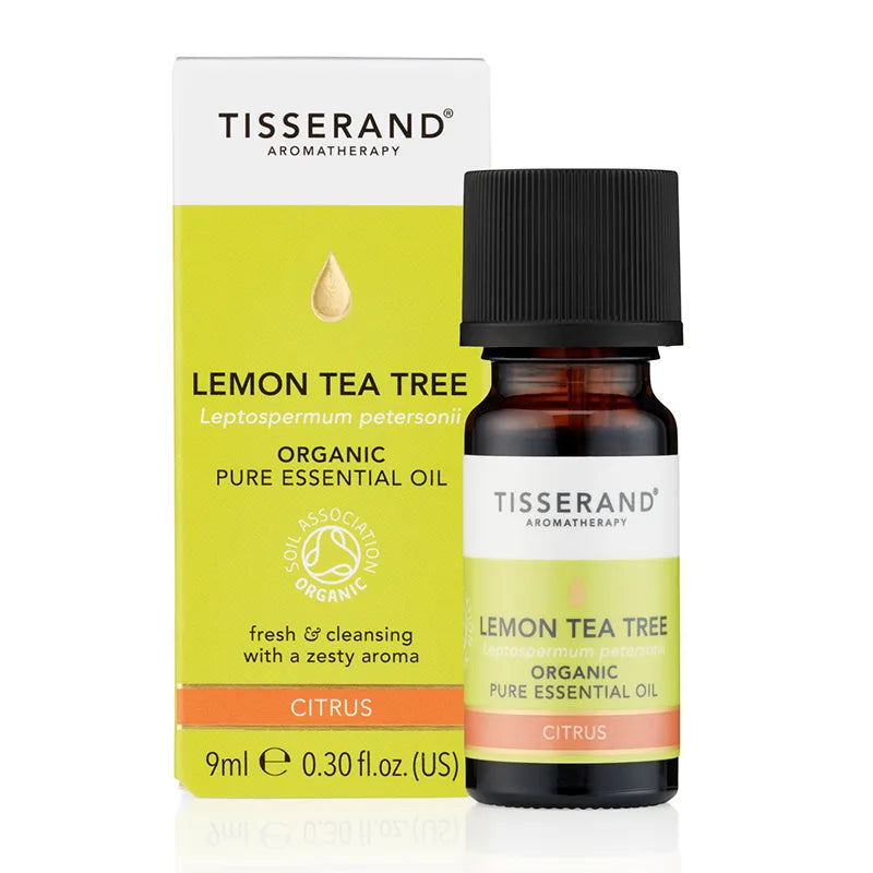 Lemon Tea Tree Essential Oil 9ml bottle and box