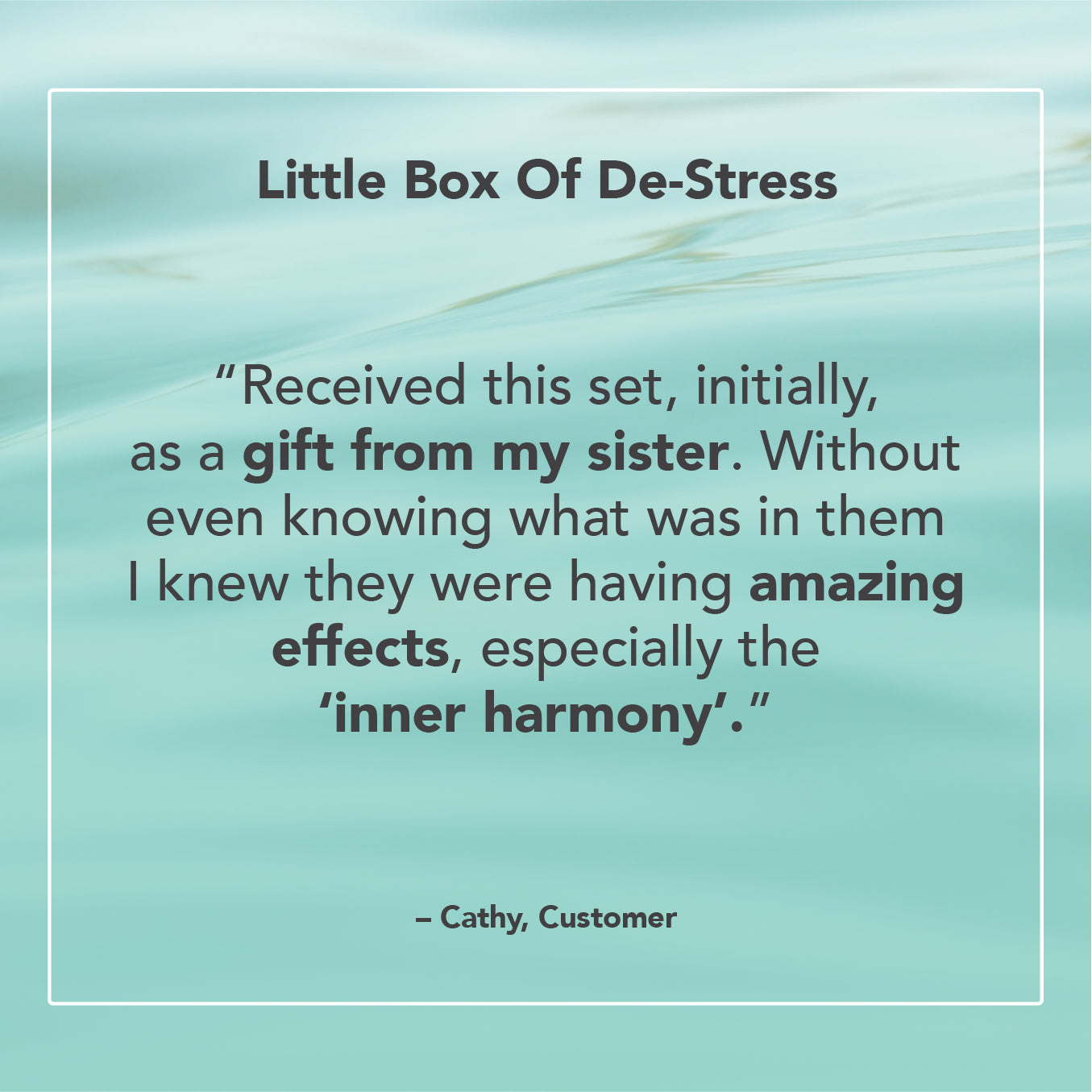 The Little Box of De-Stress