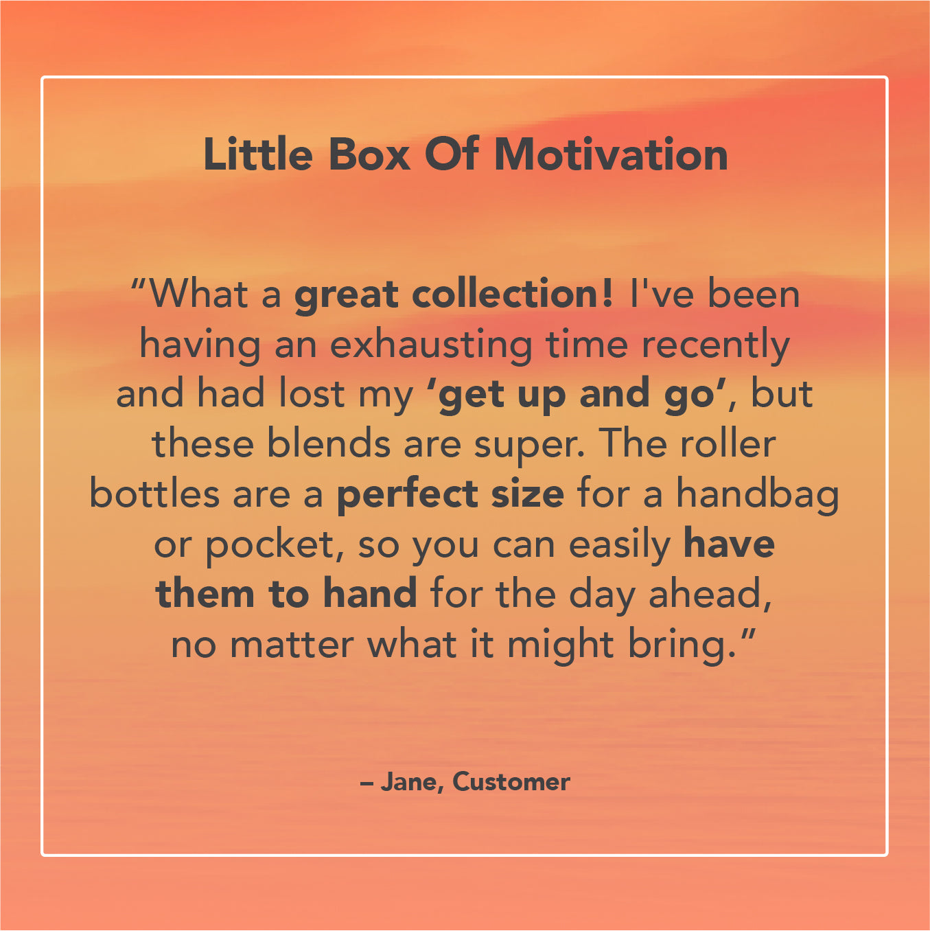 The Little Box Of Motivation