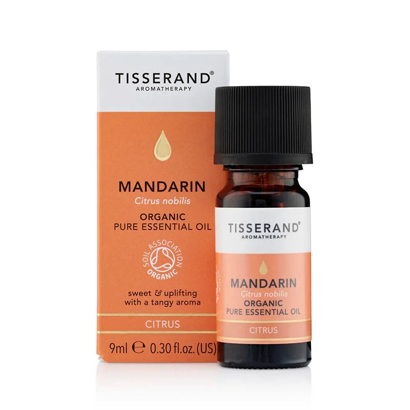 Mandarin Essential Oil Carton Bottle Front 9ml
