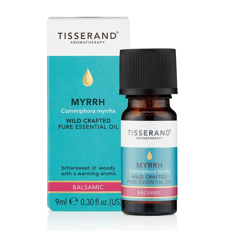 MyrrhEssential Oil 9ml bottle and box