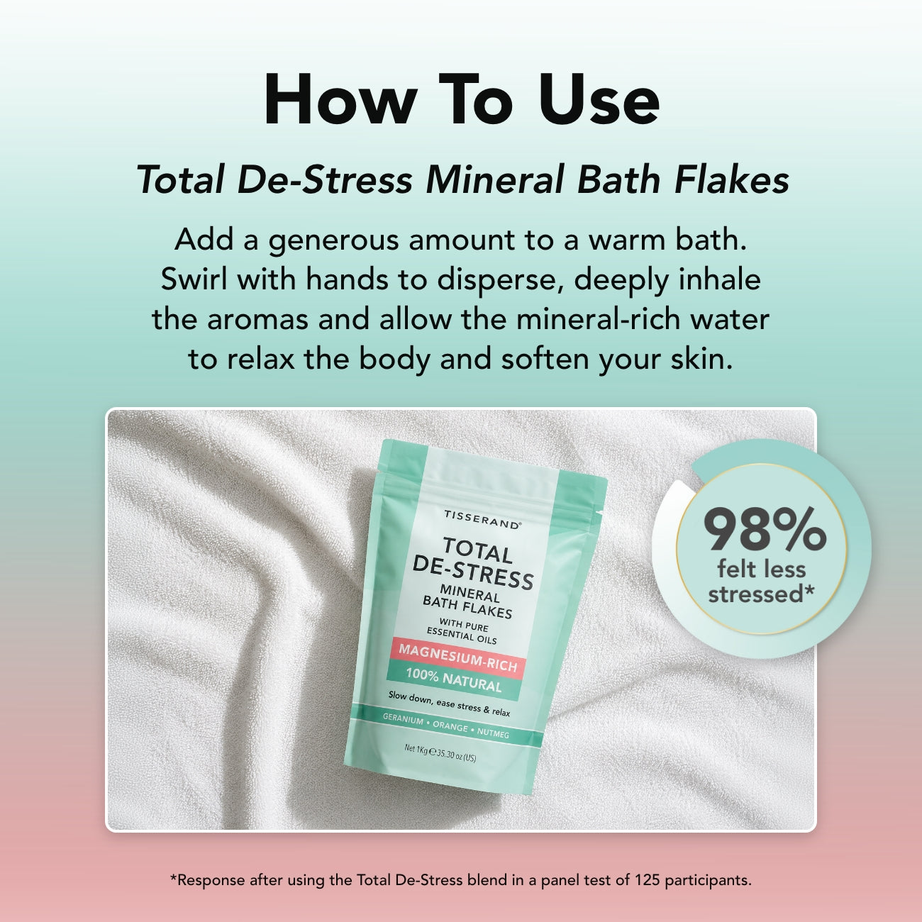Total De-Stress Mineral Bath Flakes