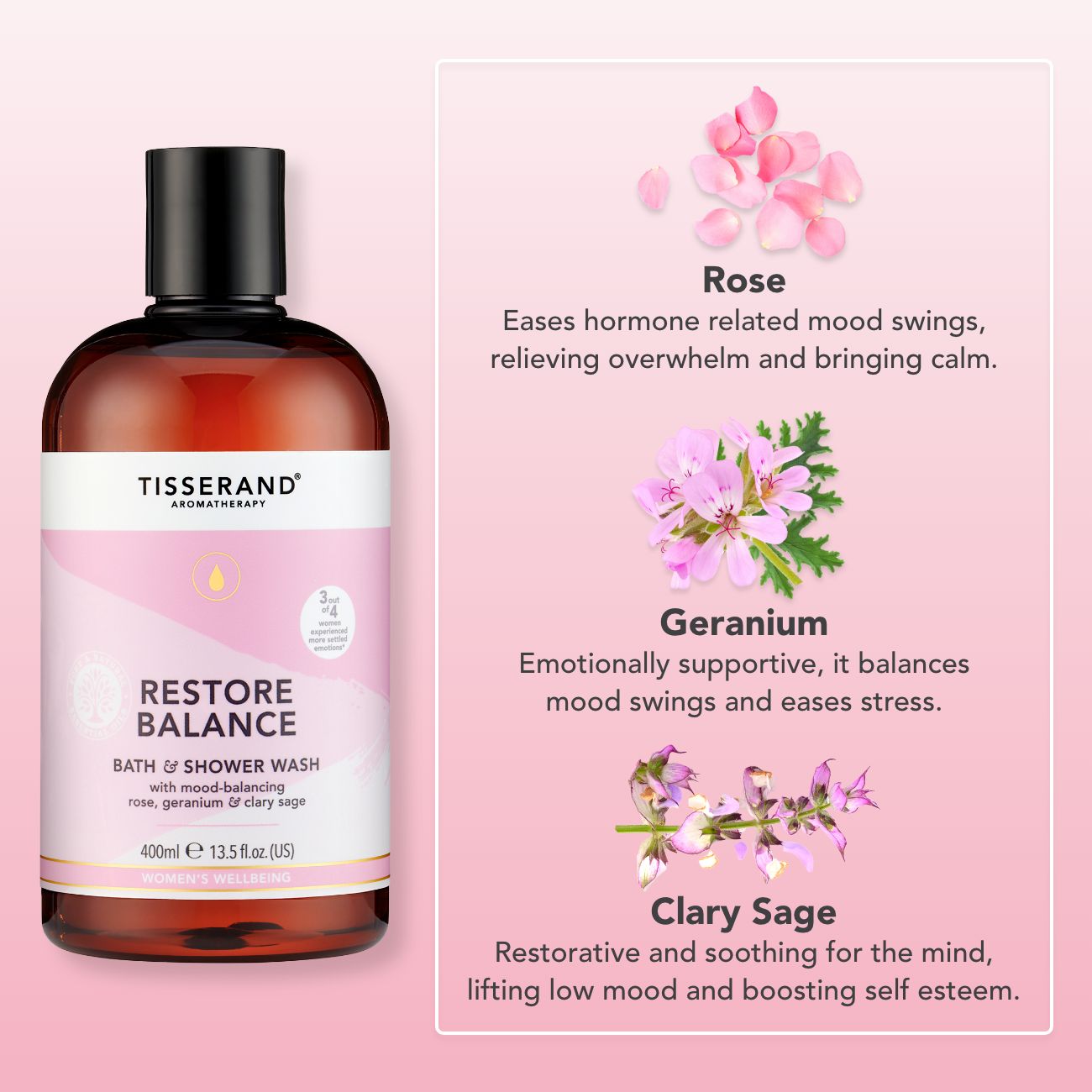 Restore Balance Bath & Shower Wash