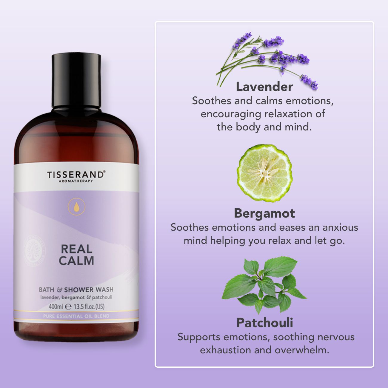 Real Calm Bath & Shower Wash
