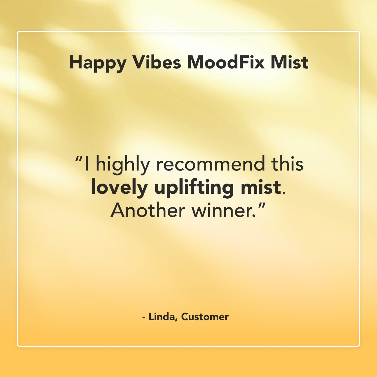 Happy Vibes MoodFix Mist