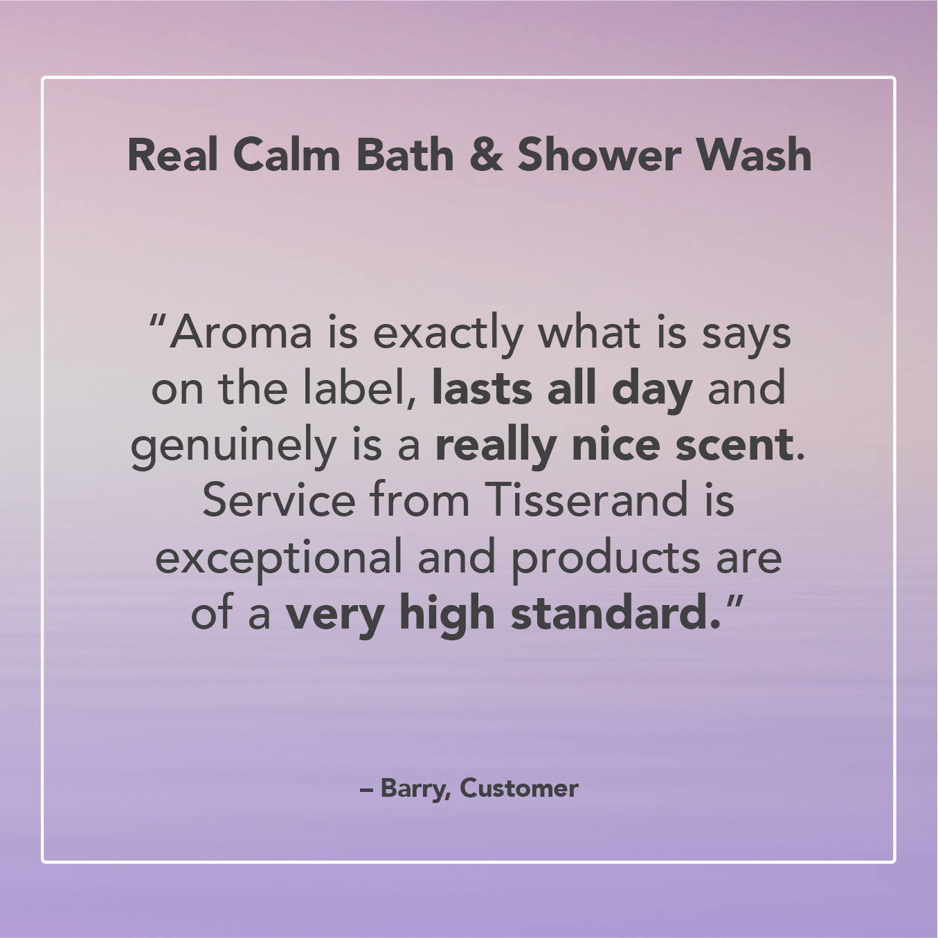 Real Calm Bath & Shower Wash