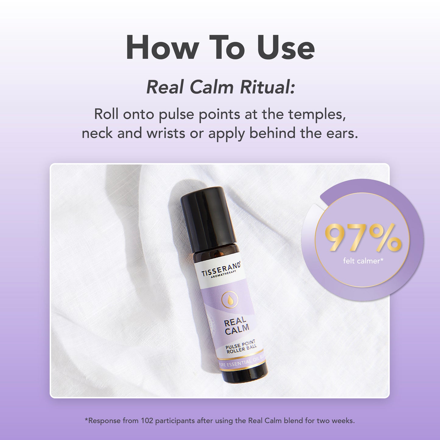 Real Calm Pulse Point Roller Ball