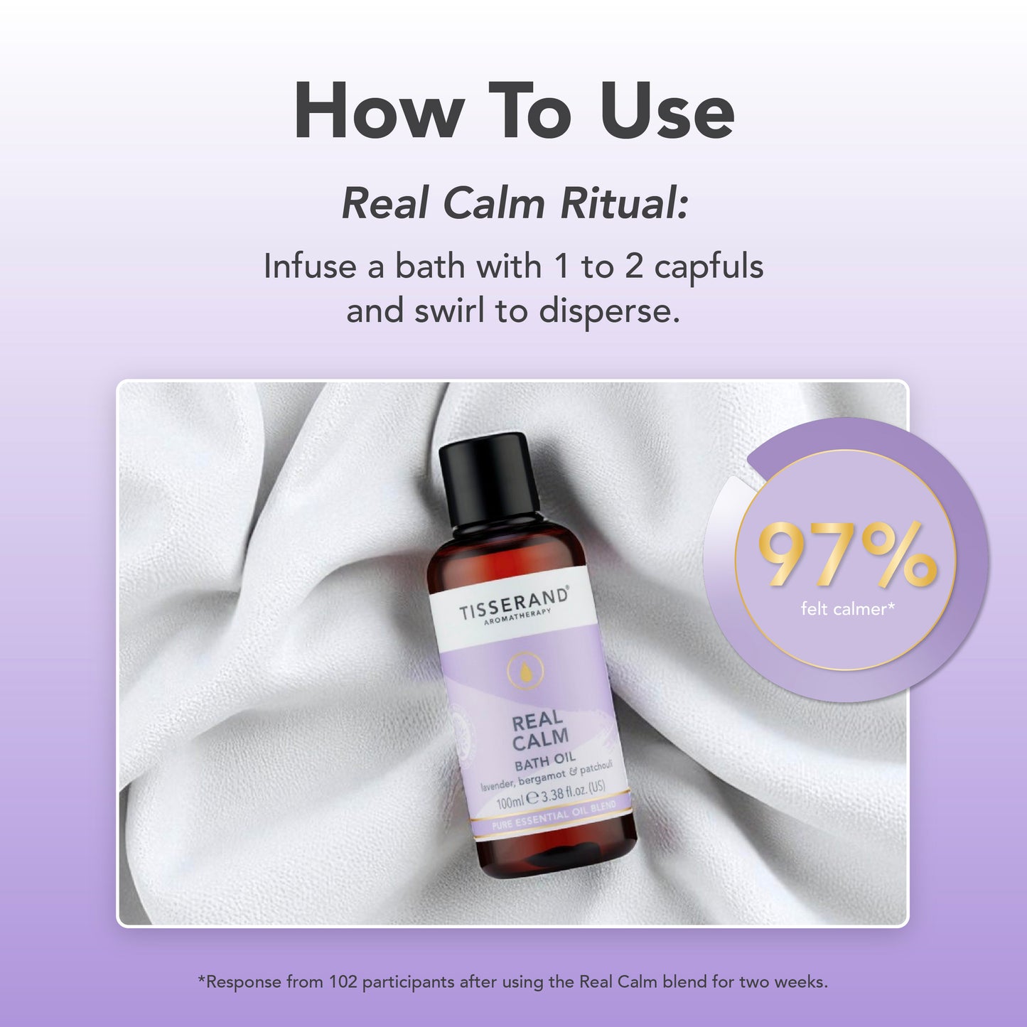Real Calm Bath Oil