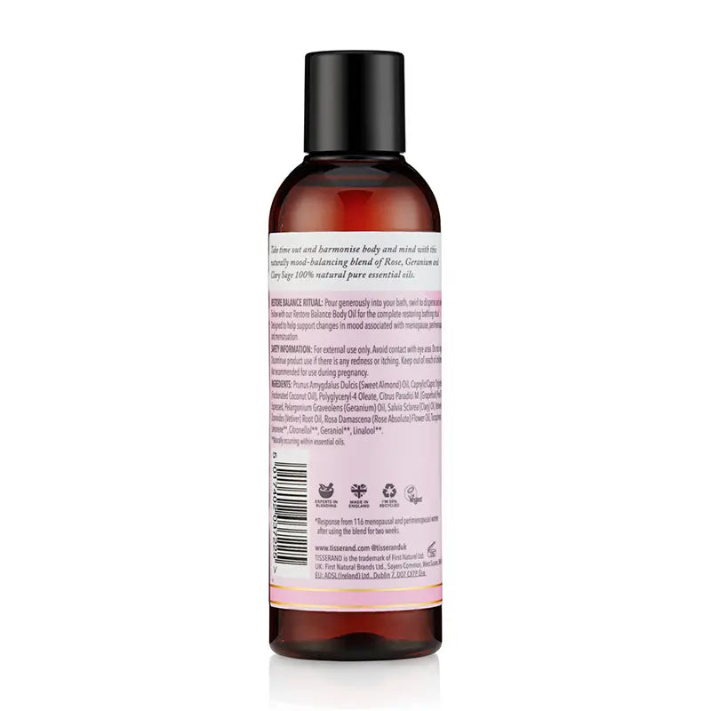Restore Balance Bath Oil - Back