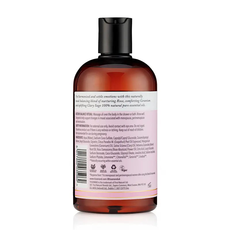 Restore Balance Bath and Shower Wash - back