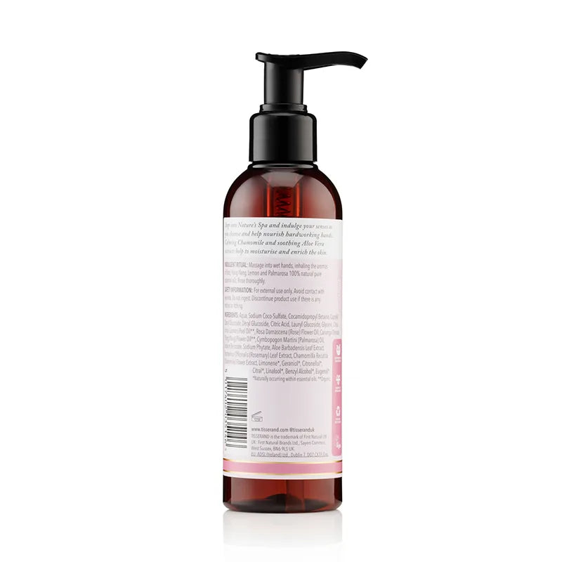 Rose and Ylang Ylang Hand Wash Back