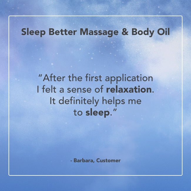 Sleep Better Massage & Body Oil
