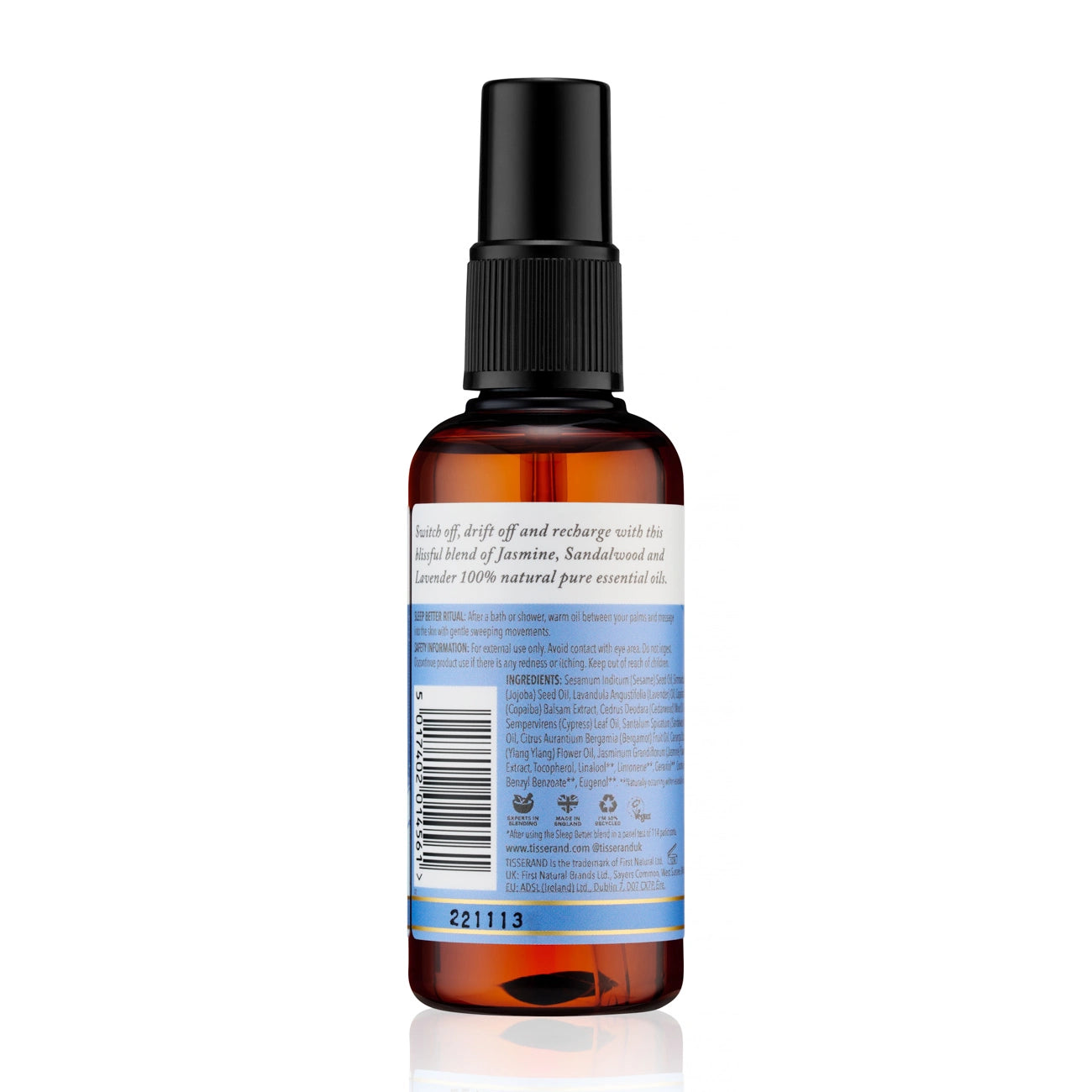 Sleep Better Massage and Body Oil_Back_1300x1300_webp