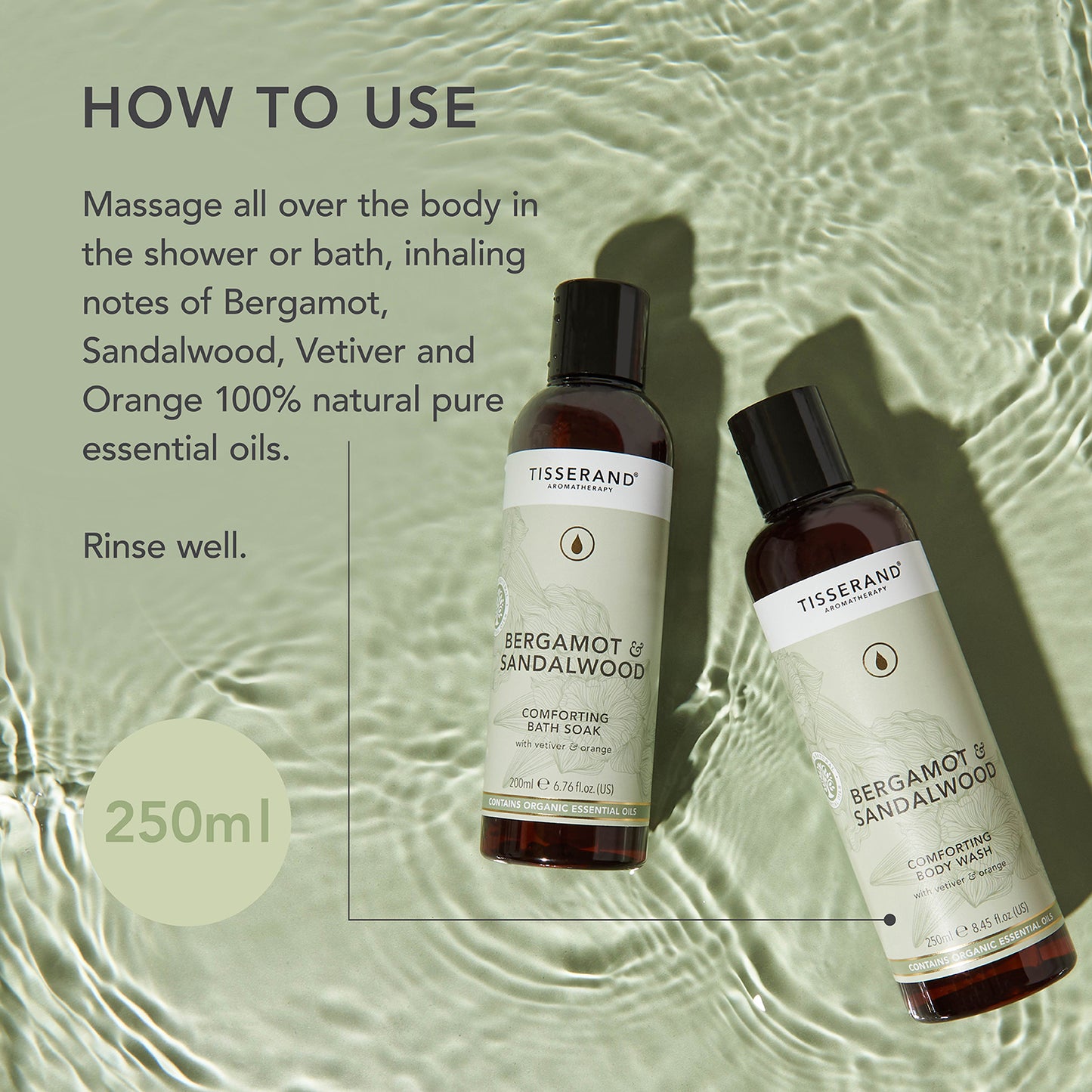 Bergamot & Sandalwood Comforting Body Wash