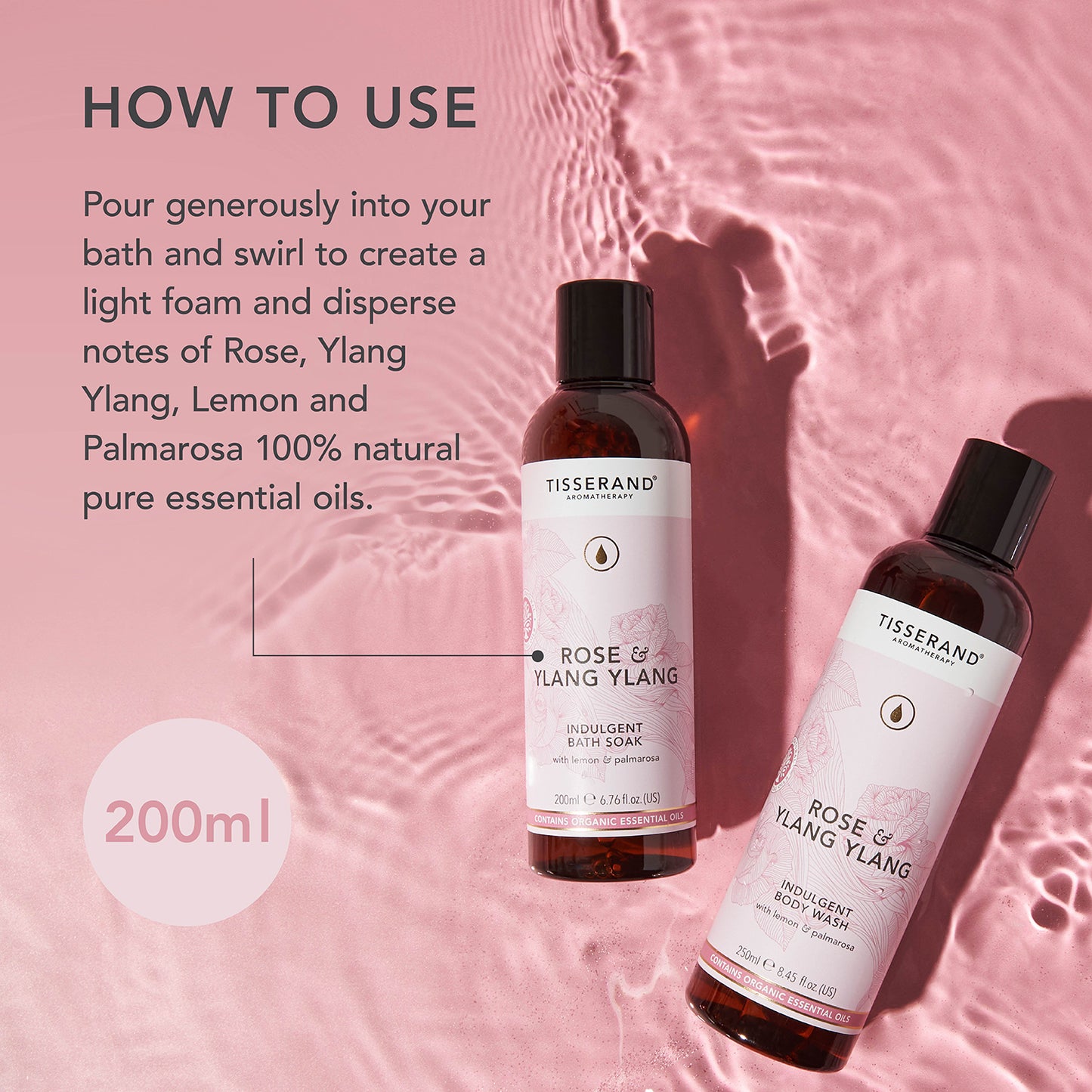 Rose & Ylang Ylang Indulgent Bath Soak
