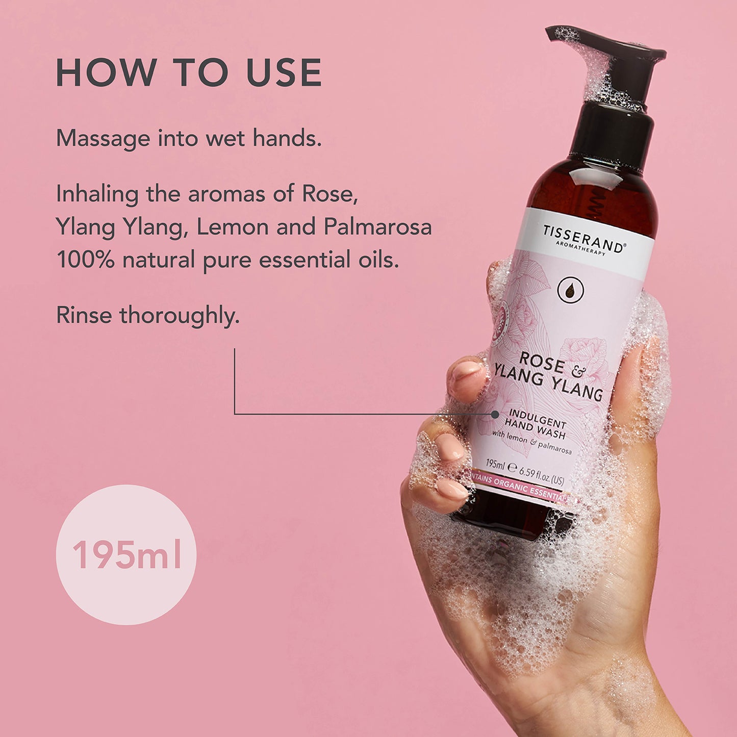 Rose & Ylang Ylang Indulgent Hand Wash