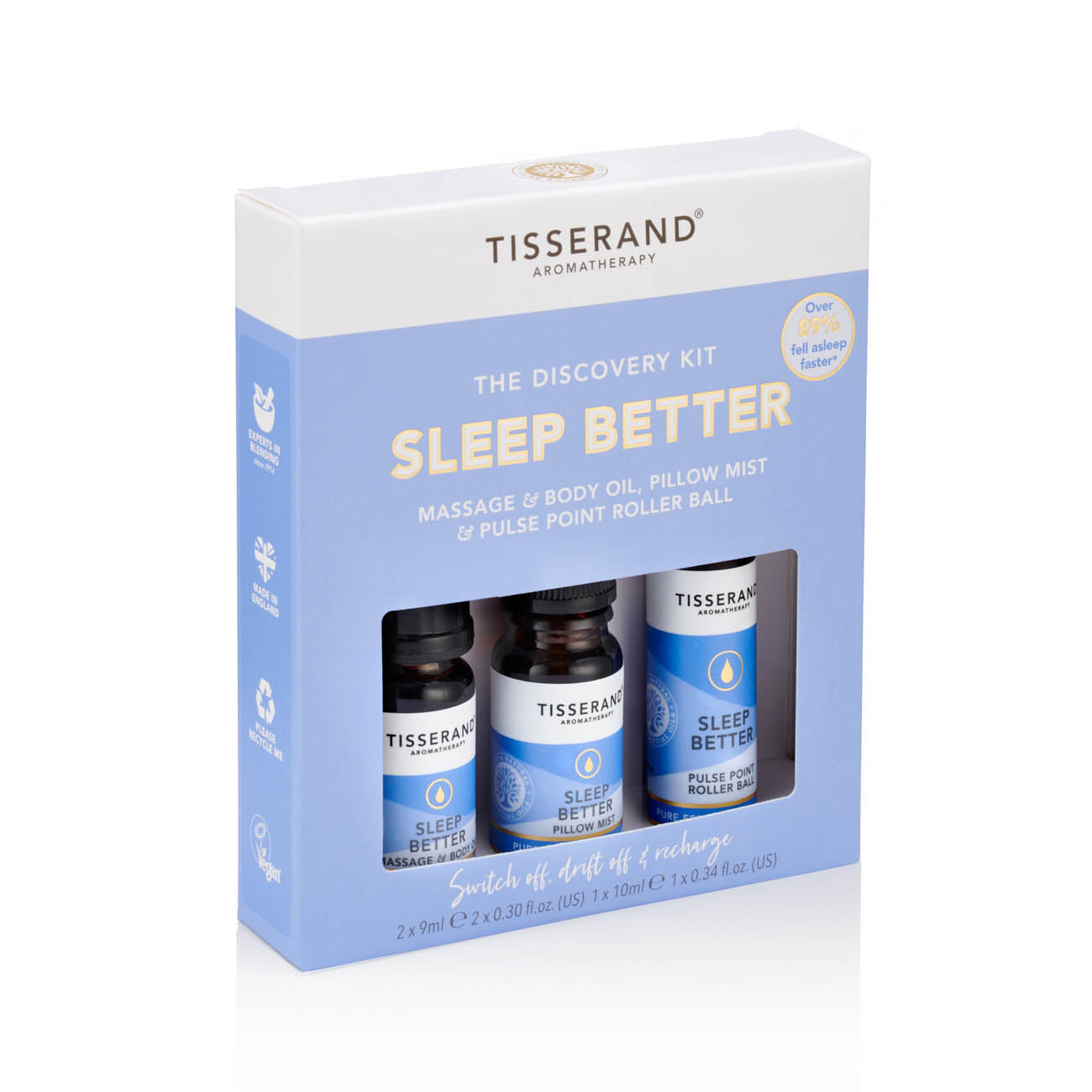 Tisserand Discovery Kit Sleep Better Left