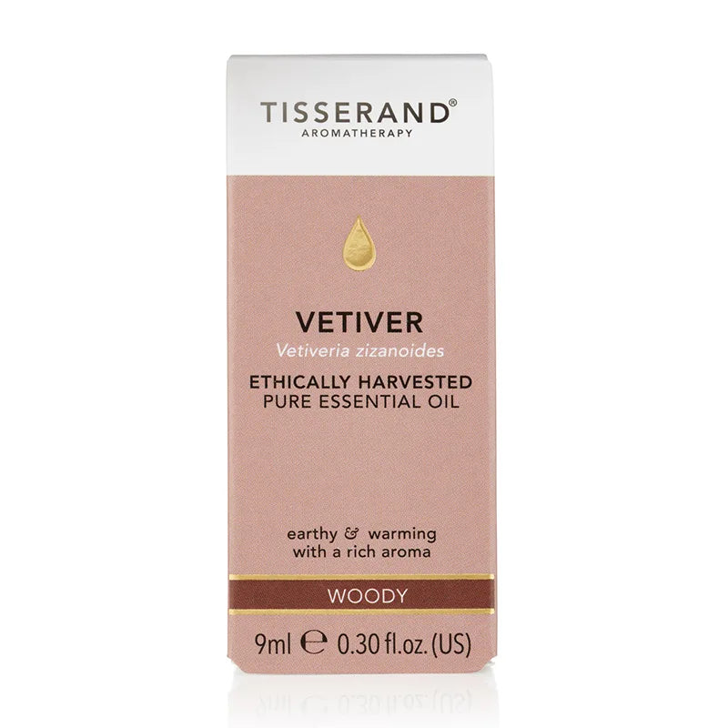 Vetiver Essential Oil 9ml box