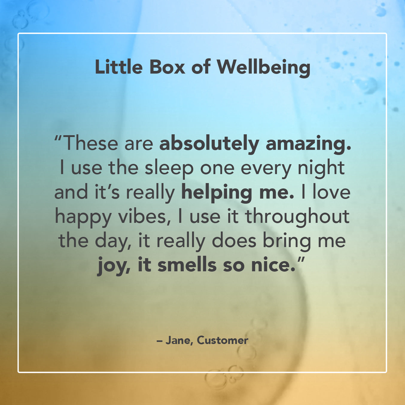 The Little Box of Wellbeing